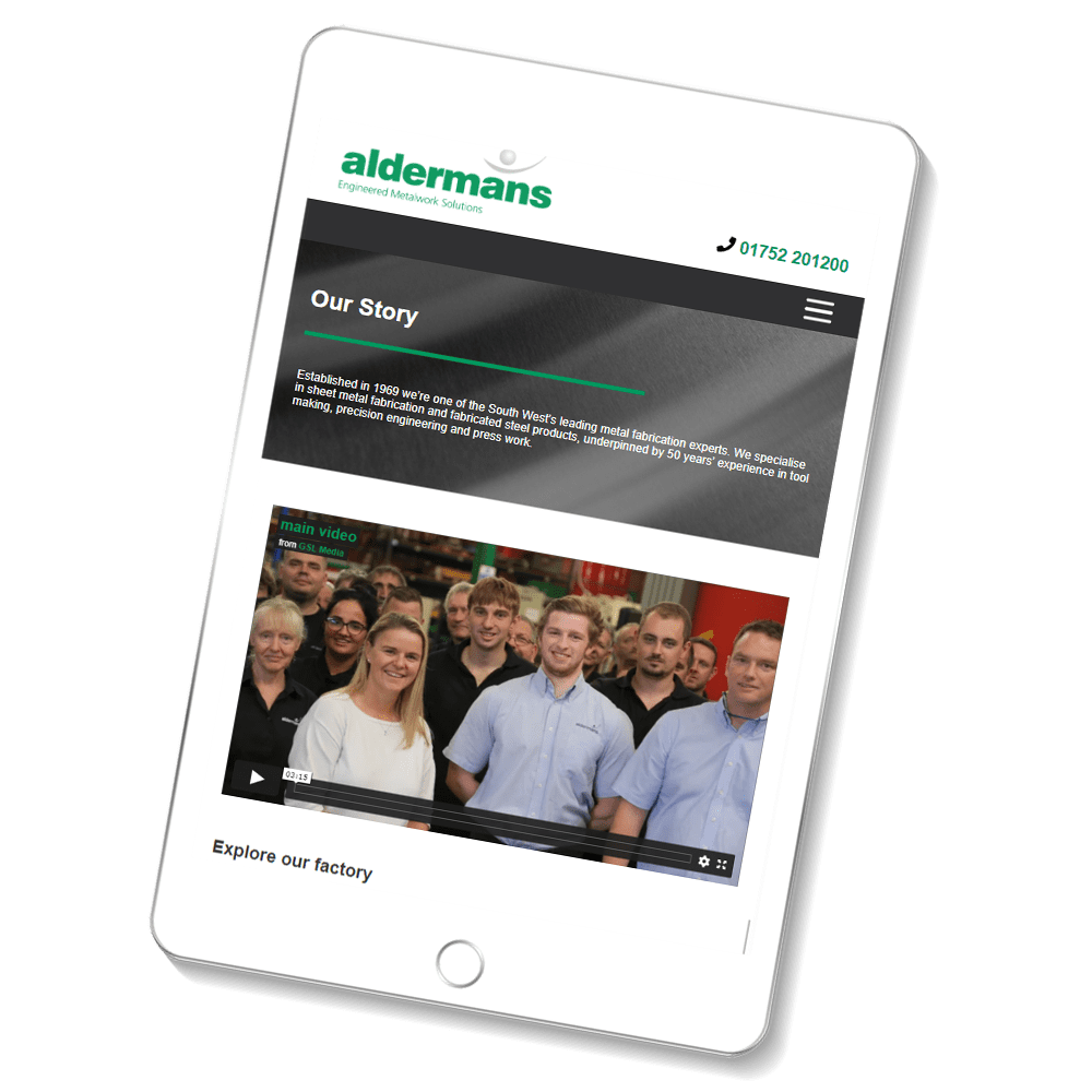 Aldermans GSL Media, Plymouth, Devon  Design, Video & Graphics